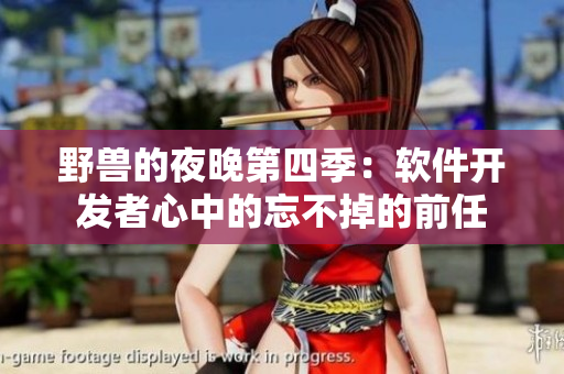 野兽的夜晚第四季：软件开发者心中的忘不掉的前任