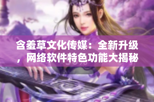 含羞草文化传媒：全新升级，网络软件特色功能大揭秘