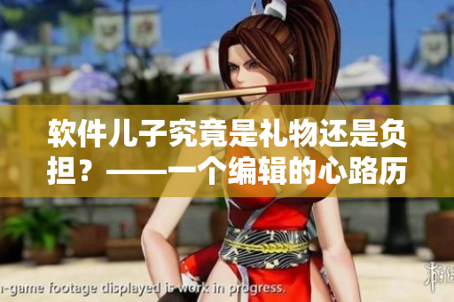 软件儿子究竟是礼物还是负担？——一个编辑的心路历程