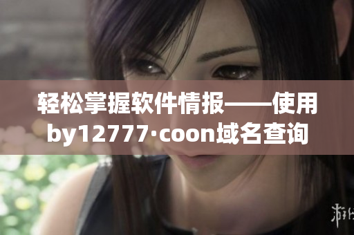 轻松掌握软件情报——使用by12777·coon域名查询