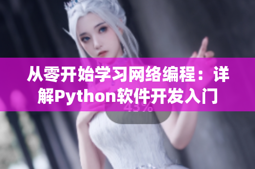 从零开始学习网络编程：详解Python软件开发入门