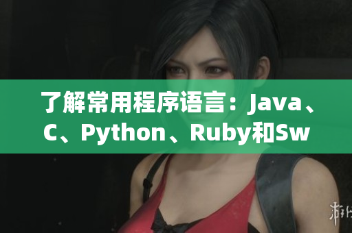 了解常用程序语言：Java、C、Python、Ruby和Swift