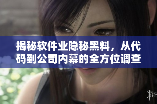 揭秘软件业隐秘黑料，从代码到公司内幕的全方位调查