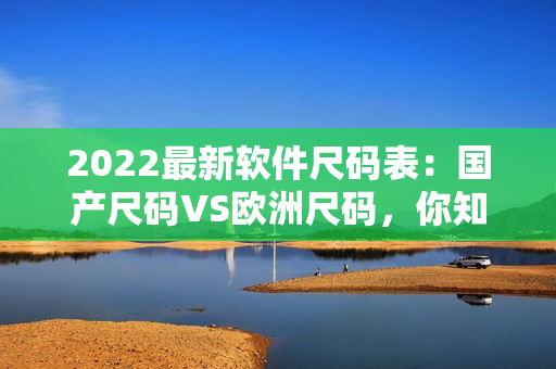 2022最新软件尺码表：国产尺码VS欧洲尺码，你知道该如何选择吗？