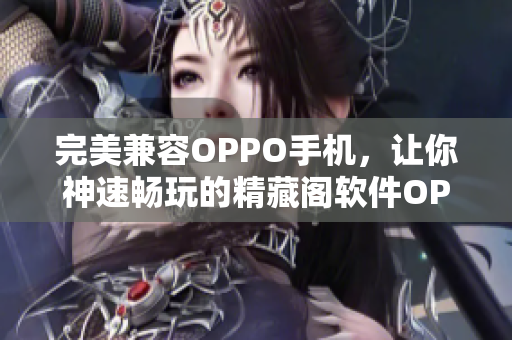 完美兼容OPPO手机，让你神速畅玩的精藏阁软件OPPO版