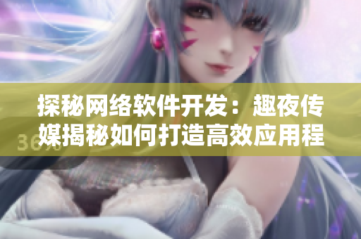 探秘网络软件开发：趣夜传媒揭秘如何打造高效应用程序