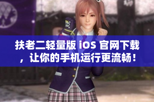 扶老二轻量版 iOS 官网下载，让你的手机运行更流畅！