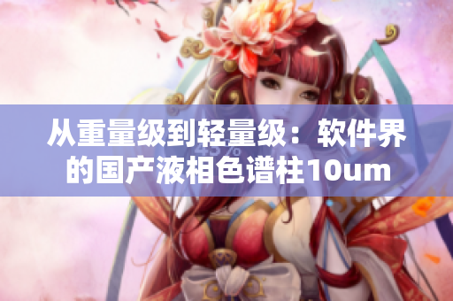 从重量级到轻量级:软件界的国产液相色谱柱10um 从重量级到轻量级:软件界的国产液相色谱柱10um