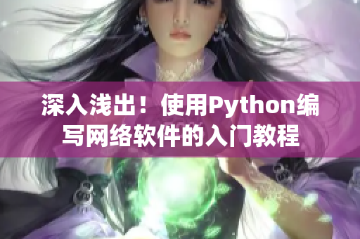 深入浅出！使用Python编写网络软件的入门教程