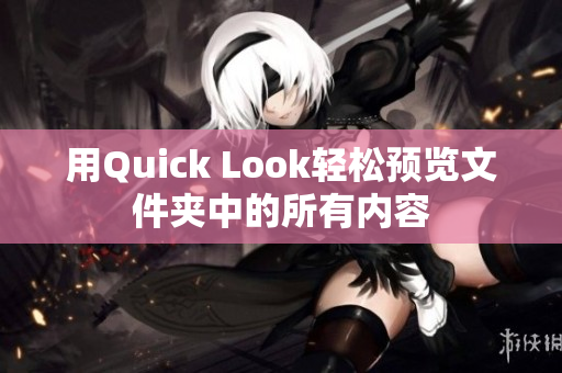 用Quick Look轻松预览文件夹中的所有内容