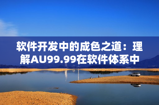 软件开发中的成色之道：理解AU99.99在软件体系中的含义