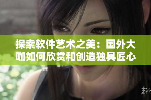 探索软件艺术之美：国外大咖如何欣赏和创造独具匠心的软件作品