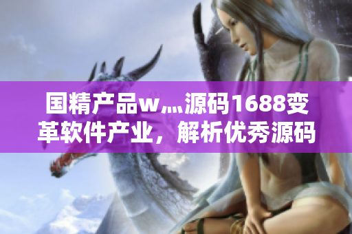 国精产品w灬源码1688变革软件产业，解析优秀源码秘密
