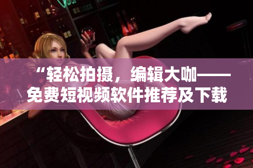 “轻松拍摄,编辑大咖——免费短视频软件推荐及下载” “轻松拍摄,编辑大咖——免费短视频软件推荐及下载”