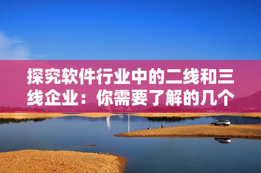探究软件行业中的二线和三线企业:你需要了解的几个关键点 探究软件行业中的二线和三线企业:你需要了解的几个关键点