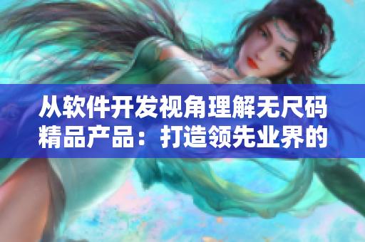 从软件开发视角理解无尺码精品产品:打造领先业界的软件产品设计方法 从软件开发视角理解无尺码精品产品:打造领先业界的软件产品设计方法