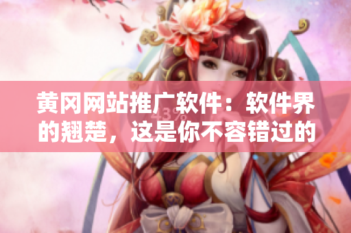 黄冈网站推广软件：软件界的翘楚，这是你不容错过的编程良机！