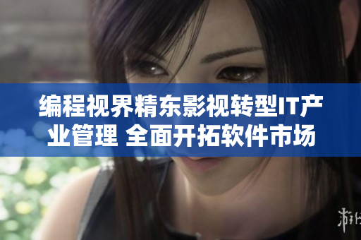 编程视界精东影视转型IT产业管理 全面开拓软件市场 编程视界精东影视转型IT产业管理 全面开拓软件市场