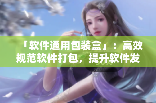「软件通用包装盒」：高效规范软件打包，提升软件发布效率和品质