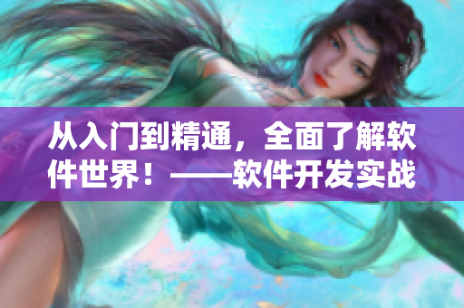 从入门到精通，全面了解软件世界！——软件开发实战指南及应用案例分享